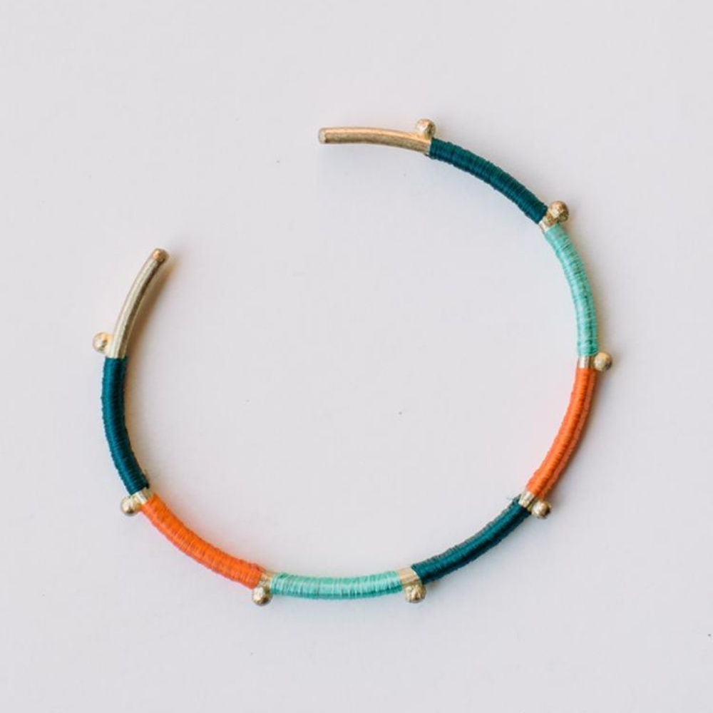 Vibrant Threads Bangle